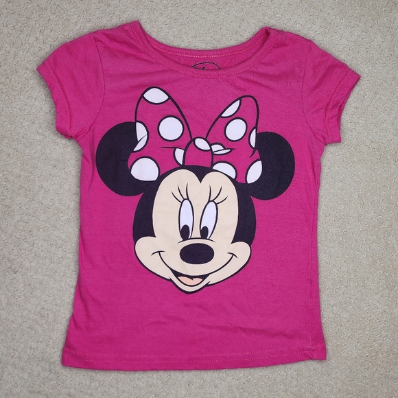 Disney Other - Disney Pink Minnie Mouse T Shirt 6/6X